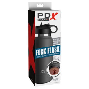 Pdx Plus+-Pdx Plus Fuck Flask Diskreter Vagina-Stroker Braun Modell
