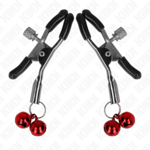Kink Nipple Grip-Nippelklemme Double Bell Rot 6 · BDSM-Zubehör (Bild 5)