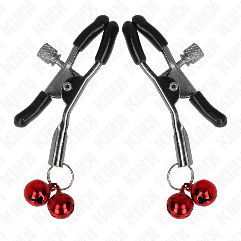 Kink Nipple Grip-Nippelklemme Double Bell Rot 6 · BDSM-Zubehör (Bild 5)