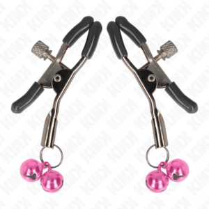 Kink Nipple Grip-Double Caps mit Campanelle Rosa, 6 · BDSM-Zubehör (Bild 5)
