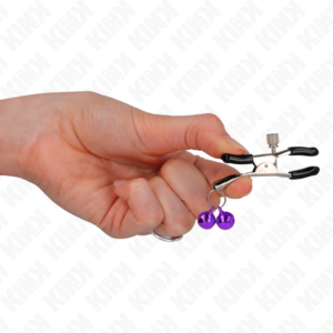 Kink Nipple Grip-Lila Nippelklemme, 6 cm · BDSM-Zubehör (Bild 2)