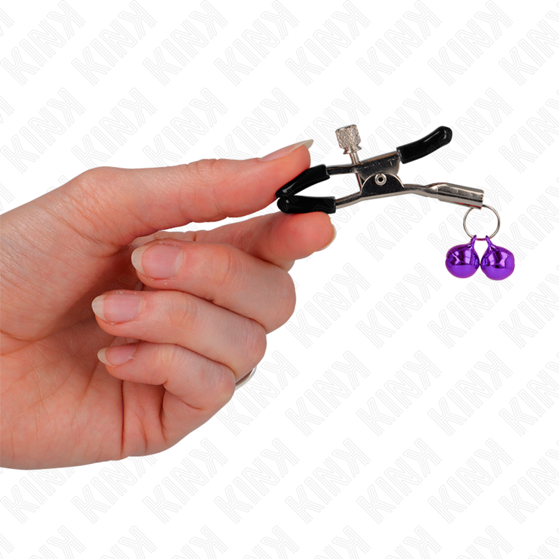 Kink Nipple Grip-Lila Nippelklemme, 6 cm · BDSM-Zubehör (Bild 4)