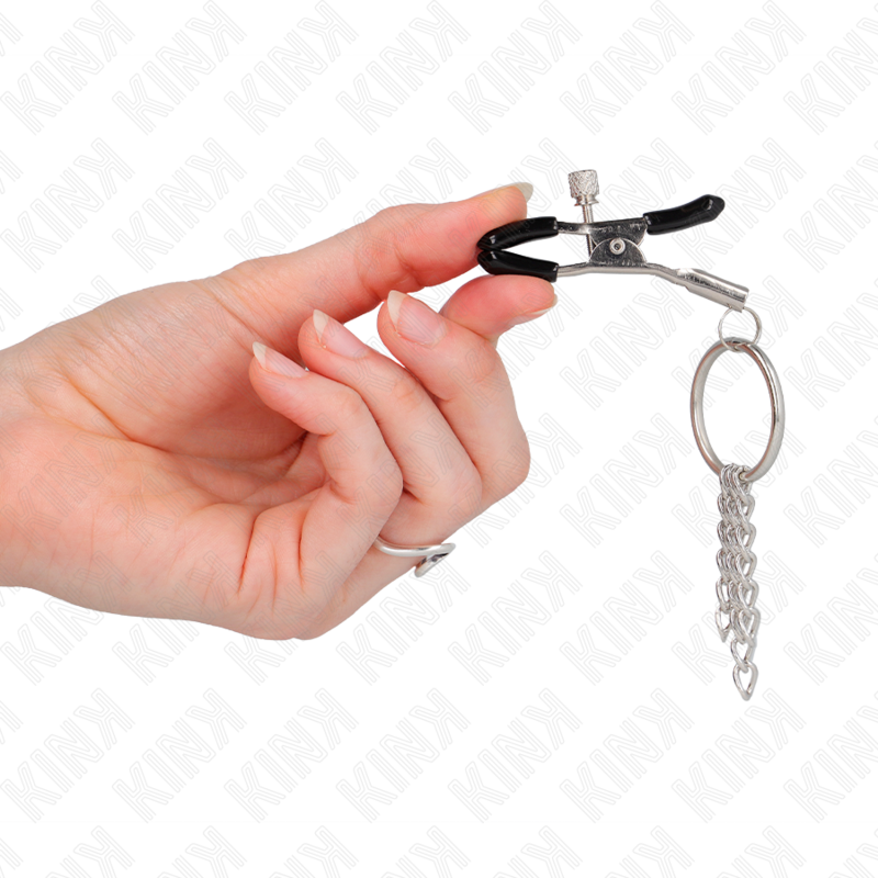 Kink Nipple Grip-O-Ring Zange für kleine Brustwarzen · BDSM-Zubehör (Bild 2)