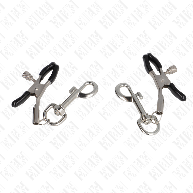 Kink Nipple Grip-Zange für Nippel mit Haken 6 cm-Metal · BDSM-Zubehör (Bild 5)