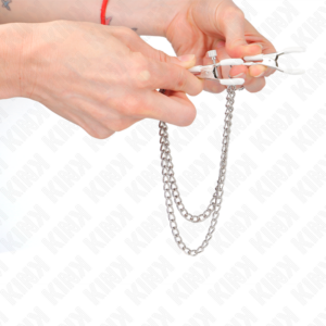 Kink Nipple Grip-Brustwarzen für 2 dünne Ketten · BDSM-Zubehör (Bild 4)