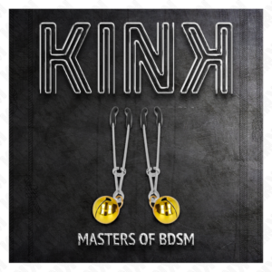 Kink Nipple Grip-Feine Brustwarzen mit Glocken-Gold · BDSM-Zubehör (Bild 5)