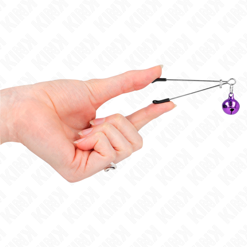 Kink Nipple Grip-Feine Brustwarzen mit Glocke · BDSM-Zubehör (Bild 2)