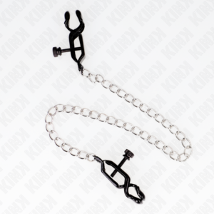 Kink Nipple Grip-Flache Brustwarzen für Ketten, Silber · BDSM-Zubehör (Bild 5)