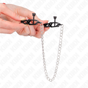 Kink Nipple Grip-Flache Brustwarzen für Ketten, Silber · BDSM-Zubehör (Bild 4)