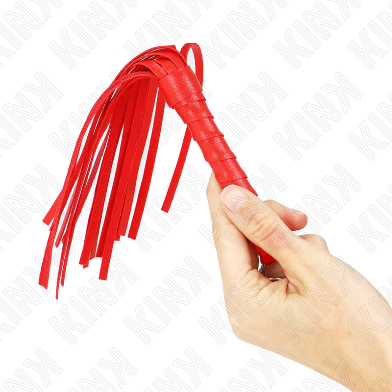 Kink Impact & Touch-Einfach Mini Peitsche Rot 28 cm · BDSM-Zubehör (Bild 2)