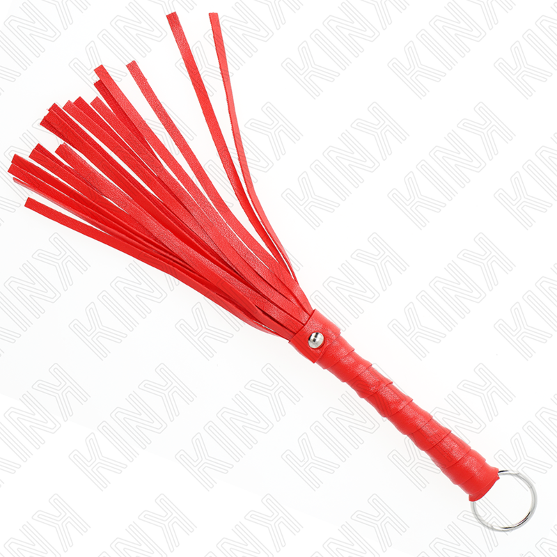Kink Impact & Touch-Einfach Mini Peitsche Rot 28 cm · BDSM-Zubehör (Bild 4)