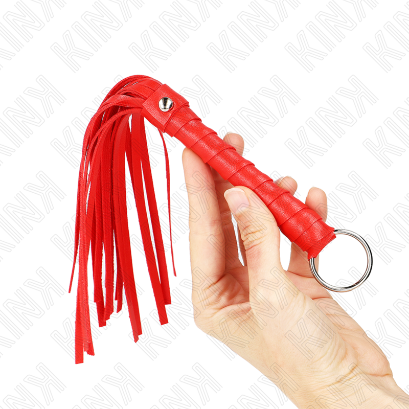 Kink Impact & Touch-Einfache Mini-Peitsche Rot 28 cm