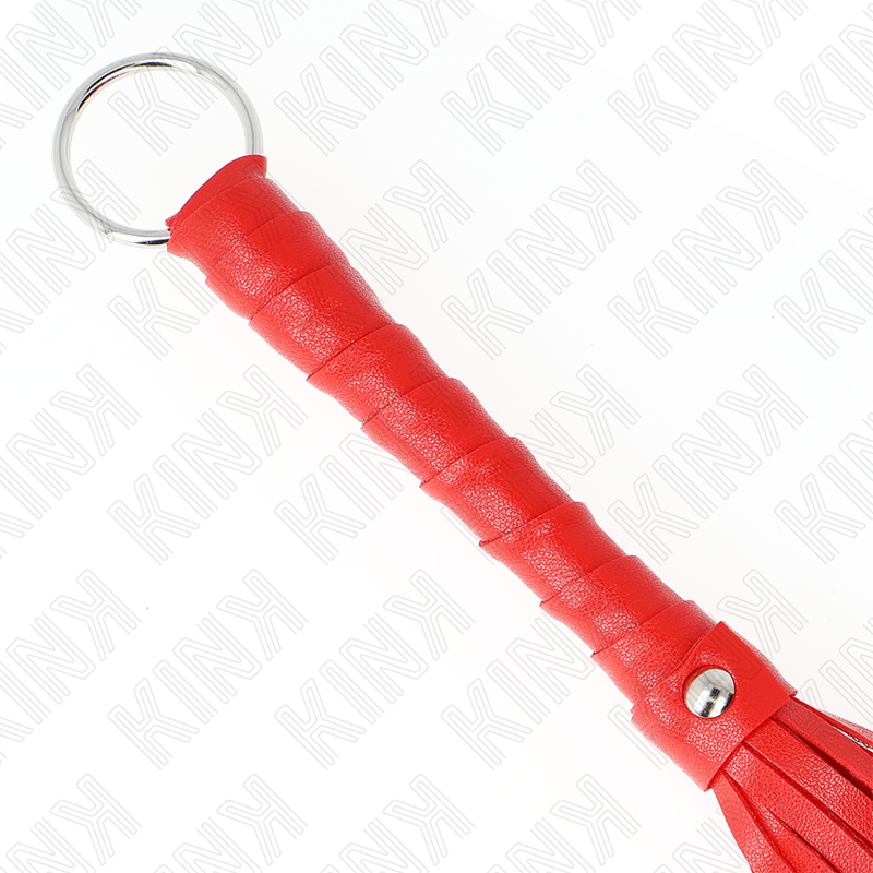 Kink Impact & Touch-Einfach Mini Peitsche Rot 28 cm · BDSM-Zubehör (Bild 3)