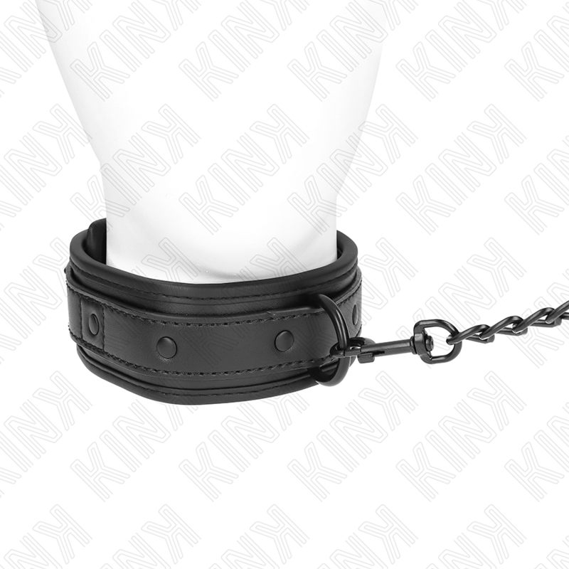 Kink Collar & Gag-Bondage Halskette aus Neopren Modell 2 mit Armband 78 · Bondage & Handschellen (Bild 3)