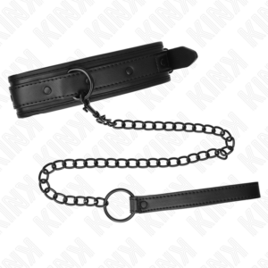 Kink Collar & Gag-Bondage Halskette aus Neopren Modell 2 mit Armband 78 · Bondage & Handschellen (Bild 4)