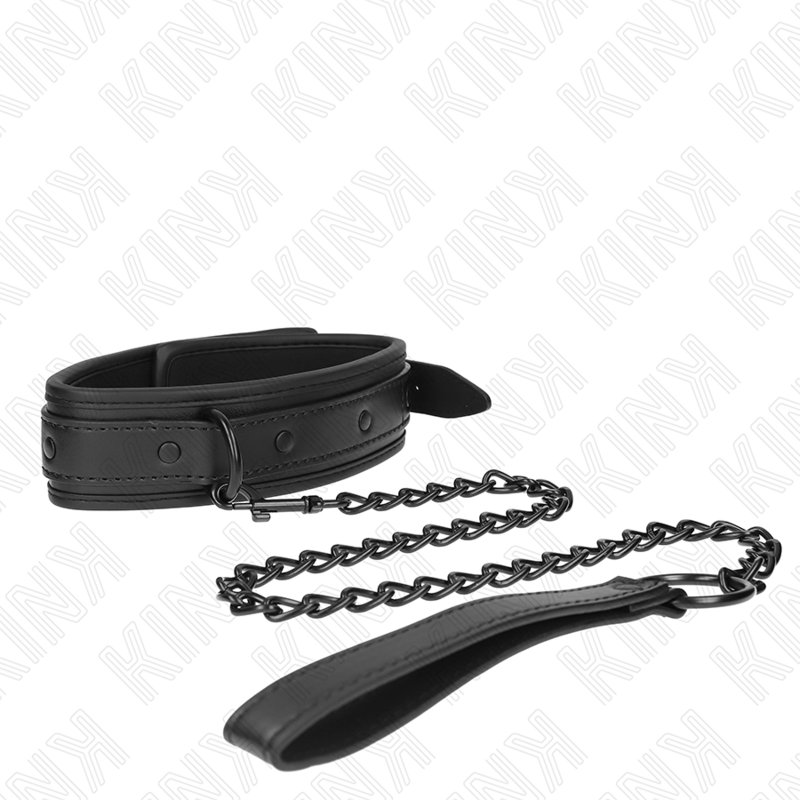 Kink Collar & Gag-Bondage Halskette aus Neopren Modell 2 mit Armband 78 · Bondage & Handschellen (Bild 2)