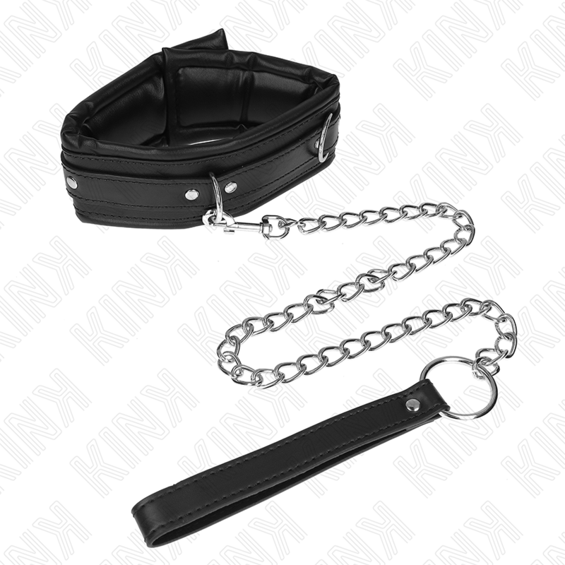 Kink Collar & Gag-Heavy Halskette mit Armband 65 cm Modell 4 Einstellbar · Bondage & Handschellen (Bild 2)