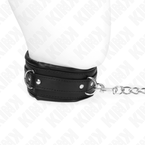Kink Collar & Gag-Heavy Halskette mit Armband 65 cm Modell 4 Einstellbar · Bondage & Handschellen (Bild 3)