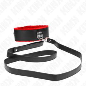 Kink Collar & Gag-Halskette mit Gürtel 116 cm mit Gürtel aus Leder · Bondage & Handschellen (Bild 3)