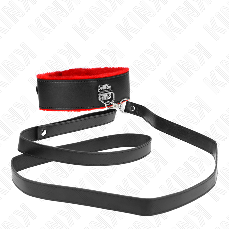 Kink Collar & Gag-Halskette mit Gürtel 116 cm mit Gürtel aus Leder · Bondage & Handschellen (Bild 3)