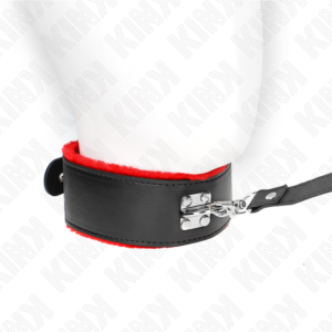 Kink Collar & Gag-Halskette mit Gürtel 116 cm mit Gürtel aus Leder · Bondage & Handschellen (Bild 2)