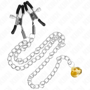 Kink Nipple Grip-Nippelklemmen mit Kette und Horn-Anhänger