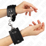 Kink Wrist Restraint-Handschellen für Handgelenke mit Dungeon-Schloss · Bondage & Handschellen