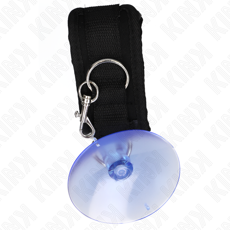 Kink Wrist Restraint-Handschellen mit Saugnapf für Schwarz Polsini · Bondage & Handschellen (Bild 2)