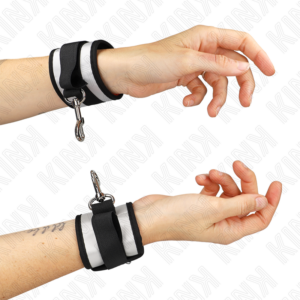 Kink Wrist Restraint-Neopren-Handgelenkmanschetten Grau 23 X