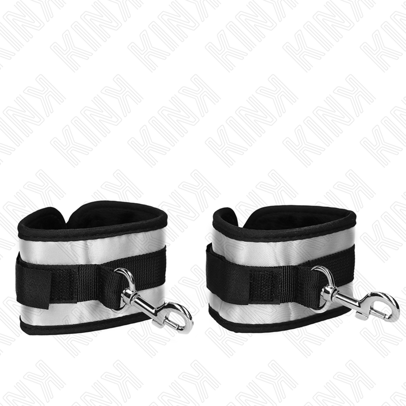 Kink Wrist Restraint-Neopren Handgelenke für das Handgelenk Grau 23 X · Bondage & Handschellen (Bild 4)