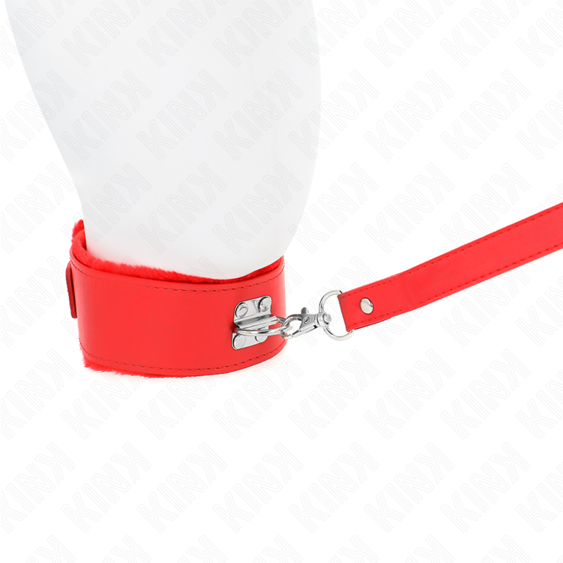 Kink Collar & Gag-Halskette 116 cm mit Ricci Silber Modell · Bondage & Handschellen (Bild 3)