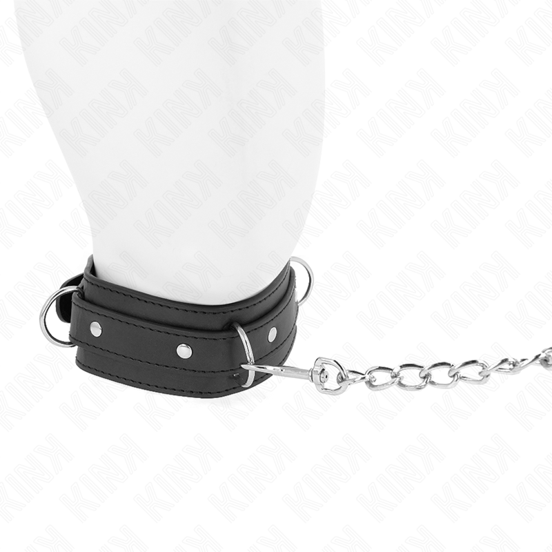 Kink Collar & Gag-Halskette Halskette 65 cm, 3 Ringe, Modell 1 · Bondage & Handschellen (Bild 3)