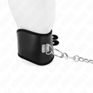 Kink Collar & Gag-Halskette 65 cm mit 40-55 cm verstellbaren Largo-Armband · Bondage & Handschellen (Bild 3)