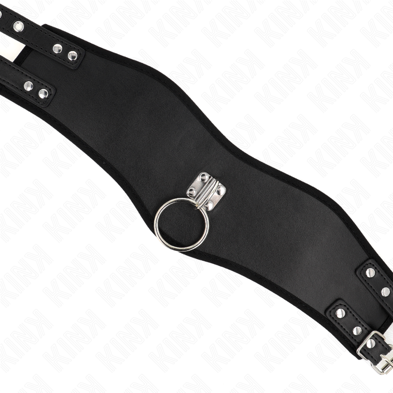 Kink Collar & Gag-Halskette 65 cm mit 40-55 cm verstellbaren Largo-Armband · Bondage & Handschellen (Bild 2)