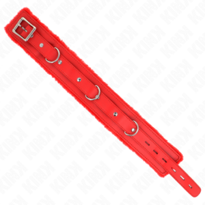 Kink Collar & Gag-Kleben mit Hals 65 cm mit Rot 36-42 Einschränkungen · Bondage & Handschellen (Bild 6)