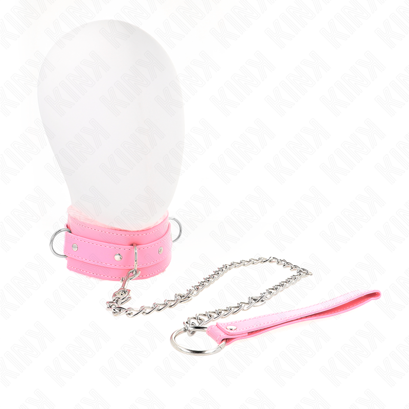 Kink Collar & Gag-Halskette mit Hals 65 cm, verstellbar 36-42 cm X 5.5 cm · Bondage & Handschellen