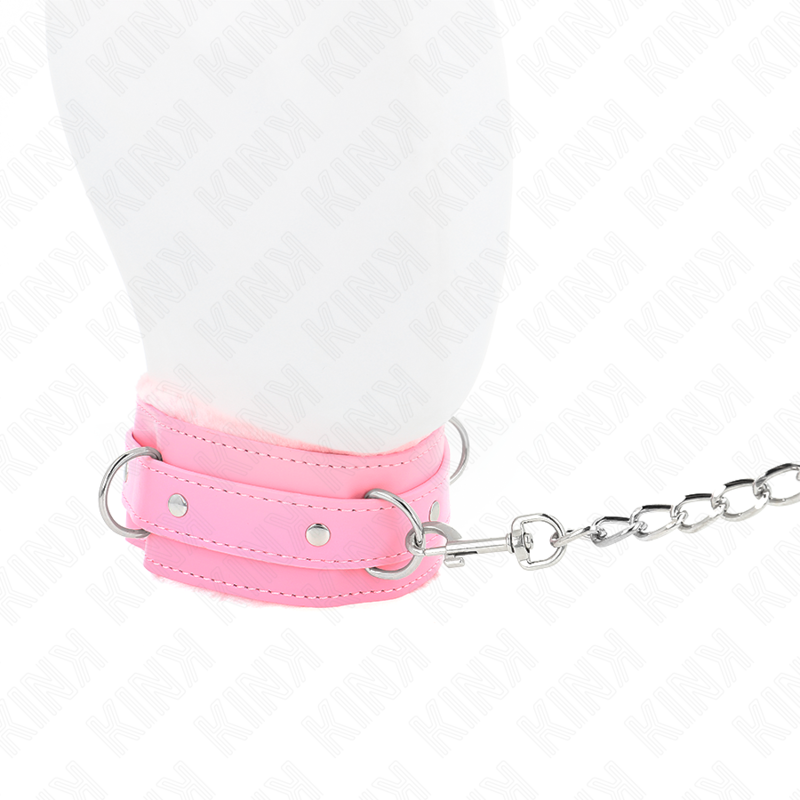 Kink Collar & Gag-Halskette mit Hals 65 cm, verstellbar 36-42 cm X 5.5 cm · Bondage & Handschellen (Bild 5)
