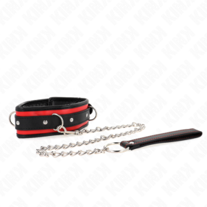 Kink Collar & Gag-Heavy Halskette mit Armband 65 cm Modell 2 Einstellbar · Bondage & Handschellen (Bild 6)