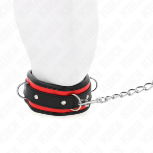 Kink Collar & Gag-Heavy Halskette mit Armband 65 cm Modell 2 Einstellbar · Bondage & Handschellen (Bild 4)