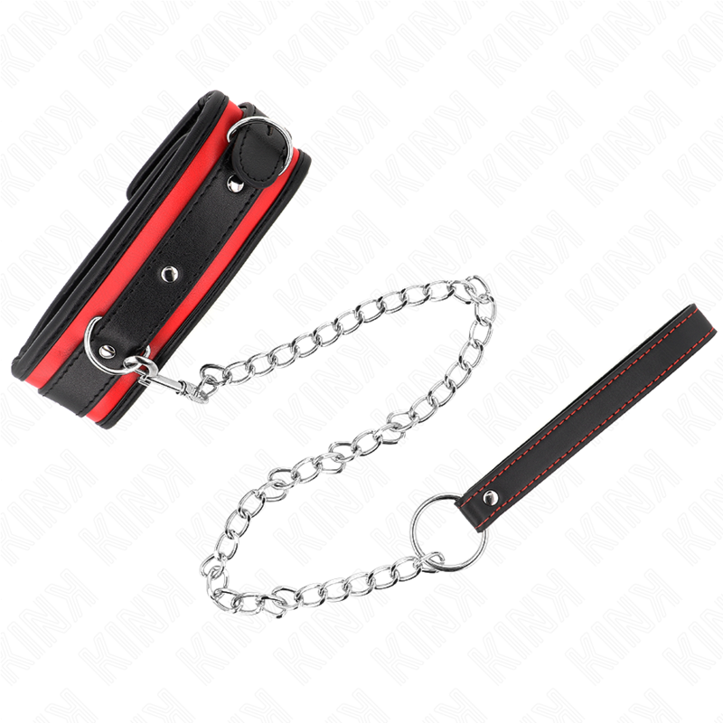 Kink Collar & Gag-Heavy Halskette mit Armband 65 cm Modell 2 Einstellbar · Bondage & Handschellen (Bild 2)