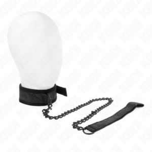 Kink Collar & Gag-Halskette Modell Basic mit Hals 77 cm, Modell 5 · Bondage & Handschellen