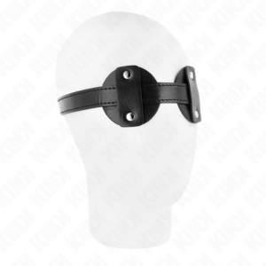 Kink Masked Allure-Runde Augenmaske 5.9 cm verstellbar