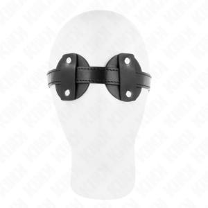Kink Masked Allure-Rund Augenmaske 5,9 cm einstellbar · Bondage & Handschellen (Bild 4)