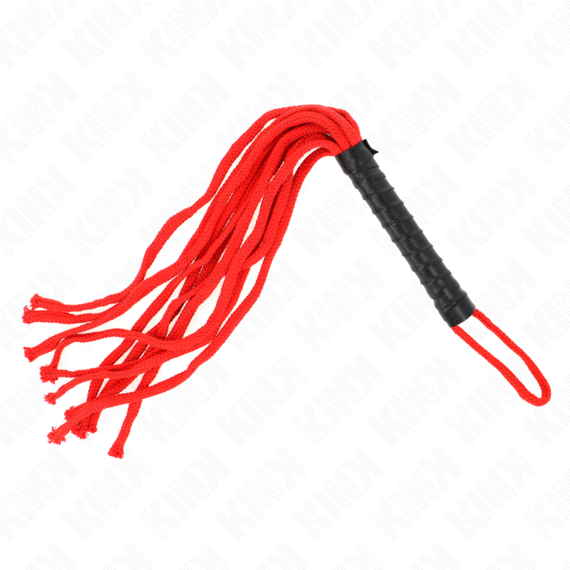 Kink Impact & Touch-Rot Rope Whip 56 cm · BDSM-Zubehör (Bild 2)