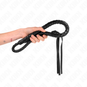 Kink Impact & Touch-Peitsche Lang mit Perline 110 cm · BDSM-Zubehör (Bild 3)
