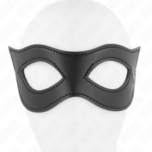 Kink Masked Allure-Maske Leatherette Model 2 23 X 7.5 cm-Pelle · Bondage & Handschellen (Bild 4)
