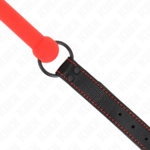 Kink Collar & Gag-Armband Typ Knochen mit Lederimitation · Bondage & Handschellen (Bild 2)