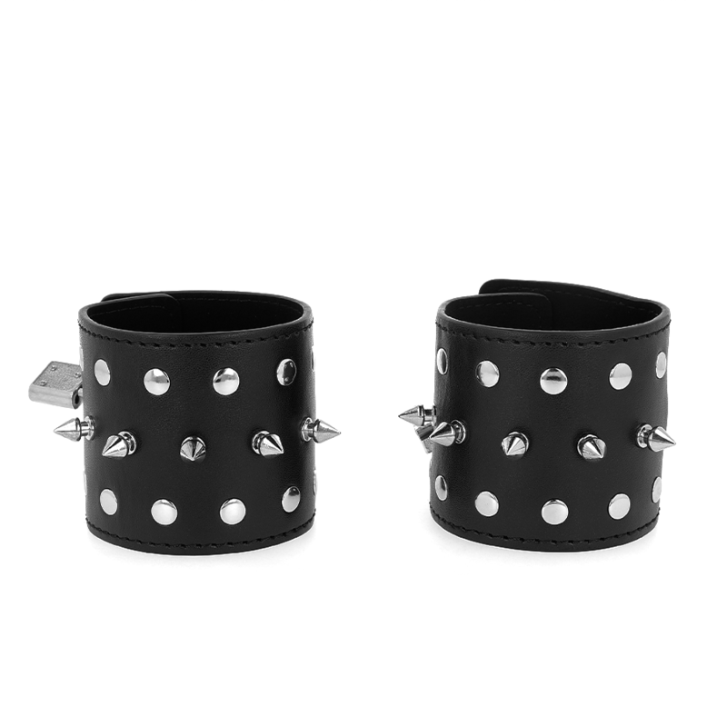 Kink Wrist Restraint-Punk Kopfhörer für Handgelenke mit Mädchen 25 · Bondage & Handschellen (Bild 2)