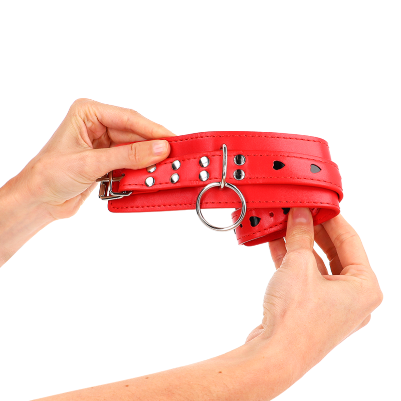 Kink Wrist Restraint-Handschellen für rote Handgelenke mit Inlay · Bondage & Handschellen (Bild 2)