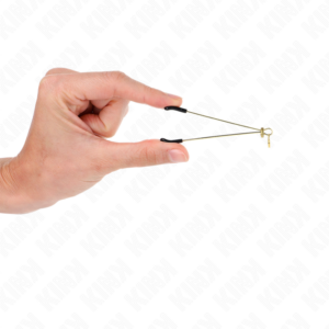 Kink Nipple Grip-Feine Brustwarzen für goldene Brustwarzen, 7 cm-Metal · BDSM-Zubehör (Bild 3)